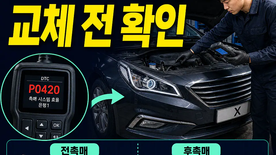 LF쏘나타 촉매 교체 비용 대조 포인트