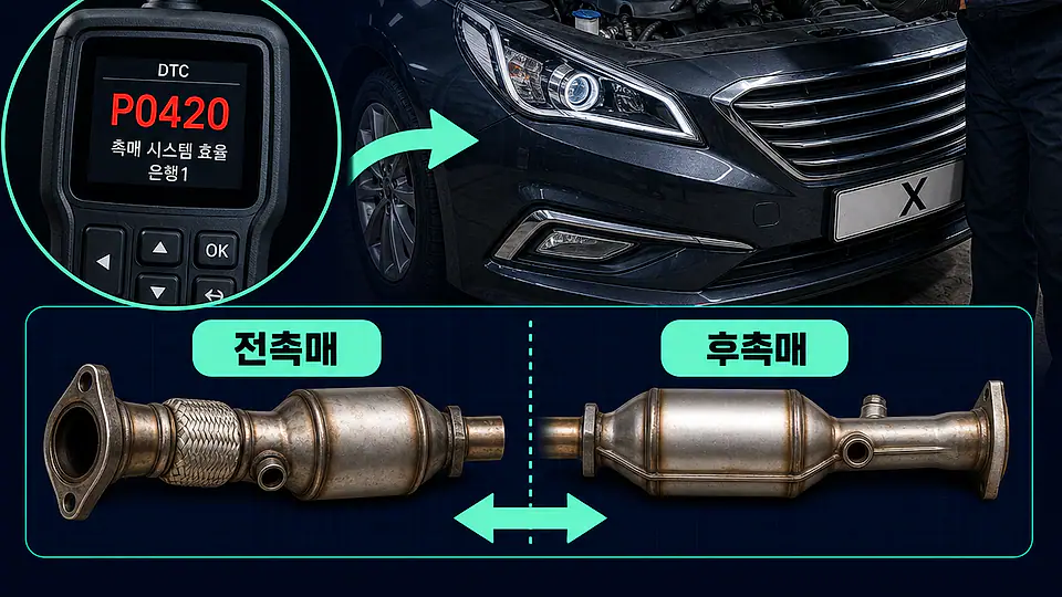 LF쏘나타 촉매 교체 비용 핵심 대상