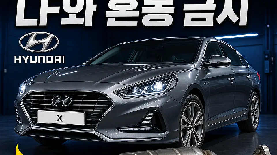쏘나타 뉴 라이즈 촉매 대조 포인트