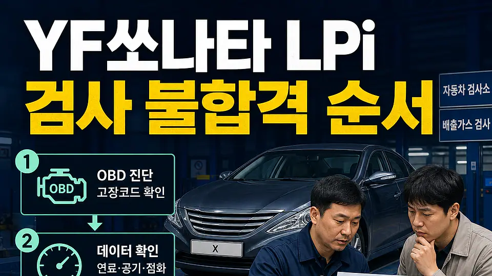 YF쏘나타 LPi 촉매 교체 비용 다음 행동