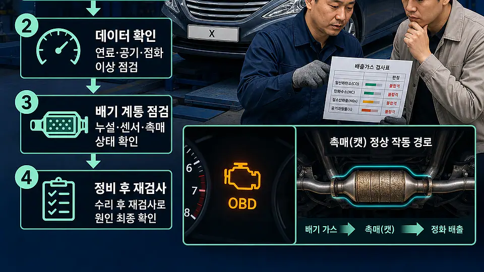 YF쏘나타 LPi 촉매 교체 비용 핵심 대상