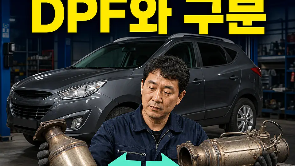 투싼 ix 촉매 교체 비용 대조 포인트