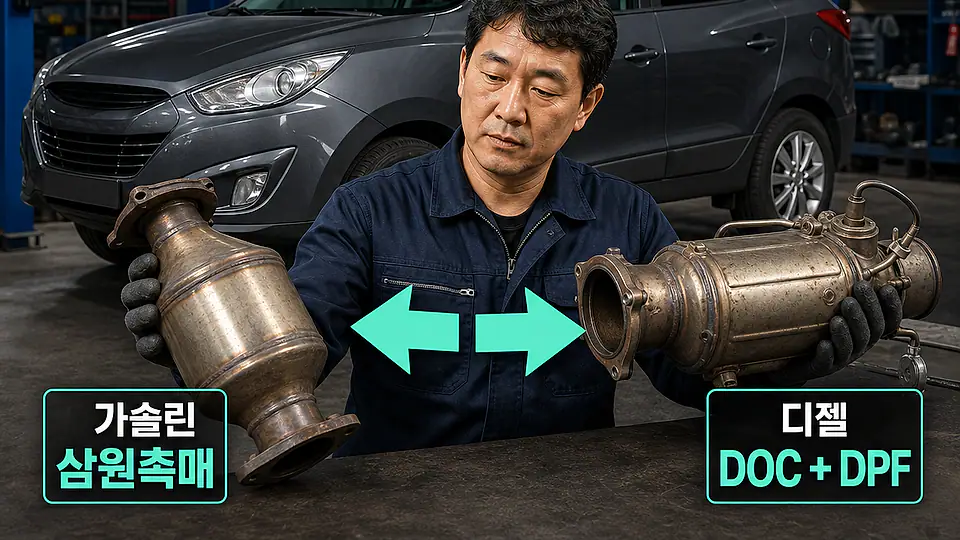 투싼 ix 촉매 교체 비용 핵심 대상