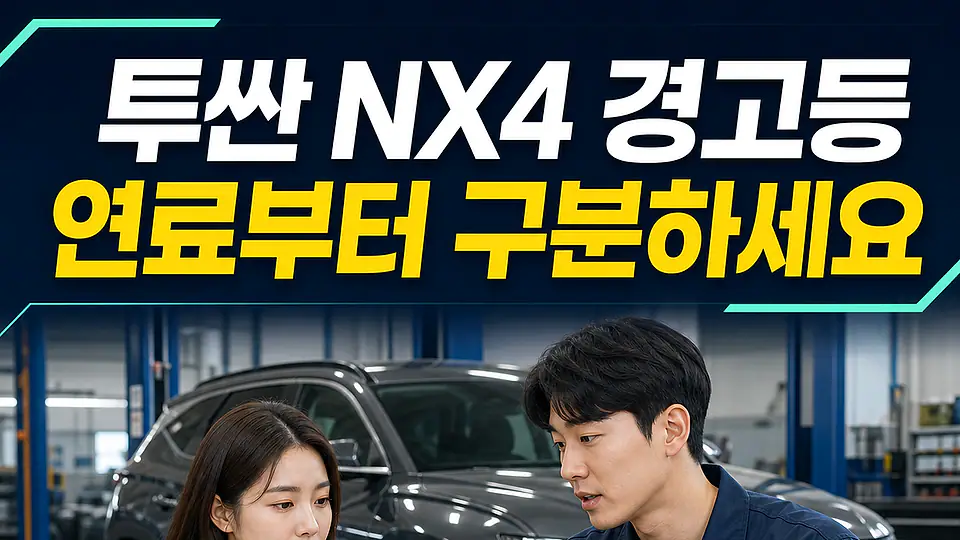 투싼 NX4 촉매 다음 행동