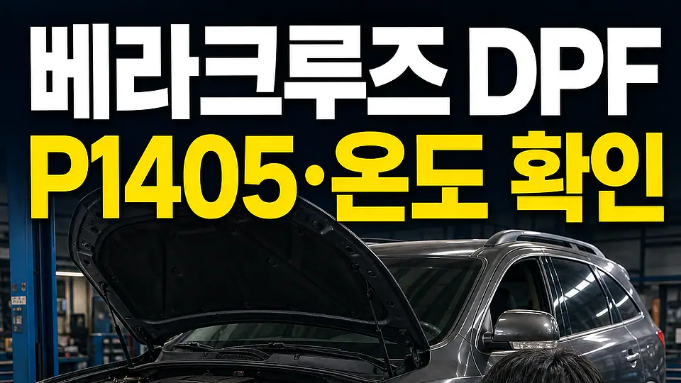 베라크루즈 DPF 교체 비용 다음 행동