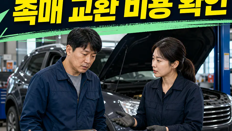 이천 코란도 C 촉매 교환 비용 대조 포인트