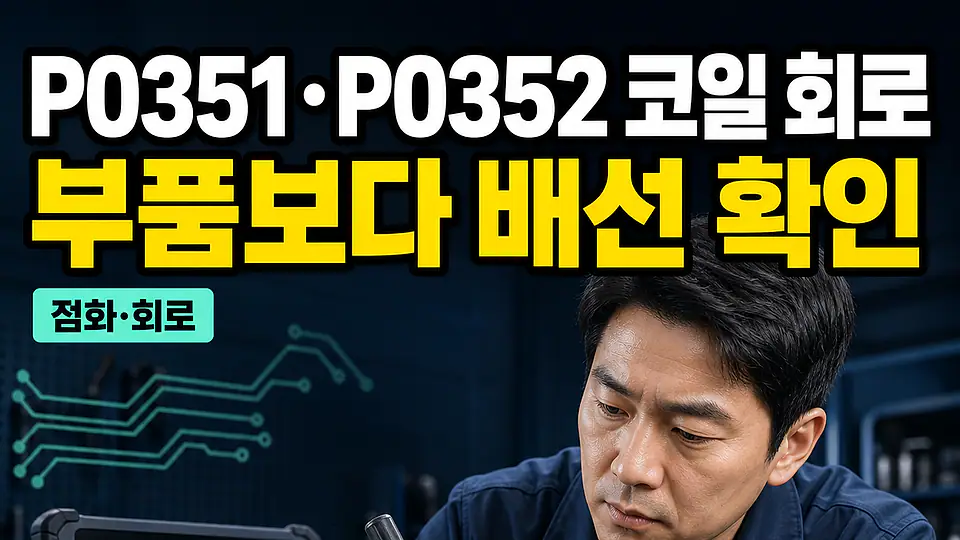 P0351 P0352 다음 행동
