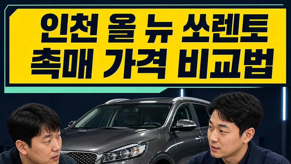 인천 올 뉴 쏘렌토 촉매 가격 다음 행동