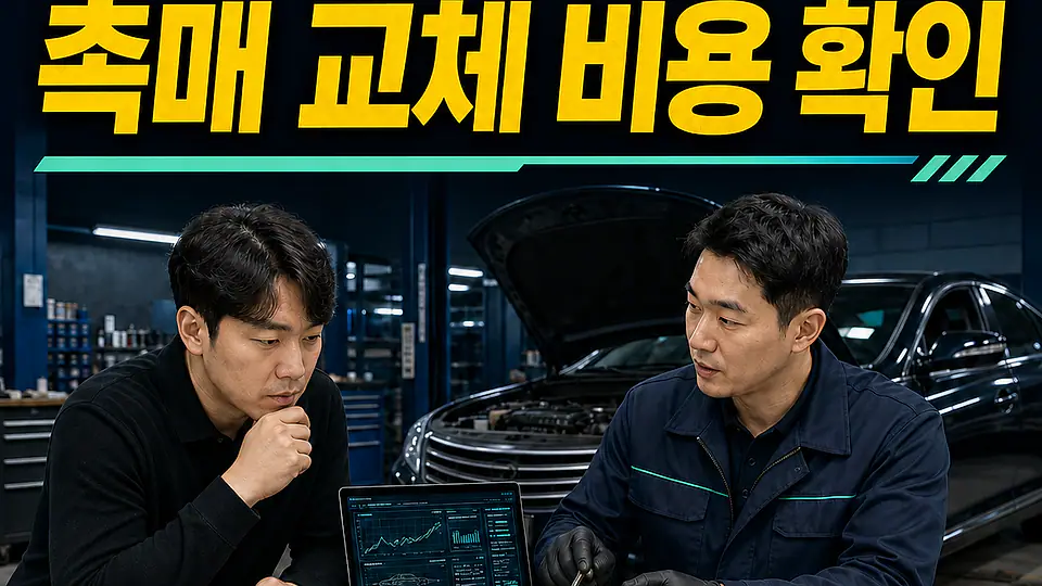 전주 그랜저 HG 촉매 교체 비용 대조 포인트