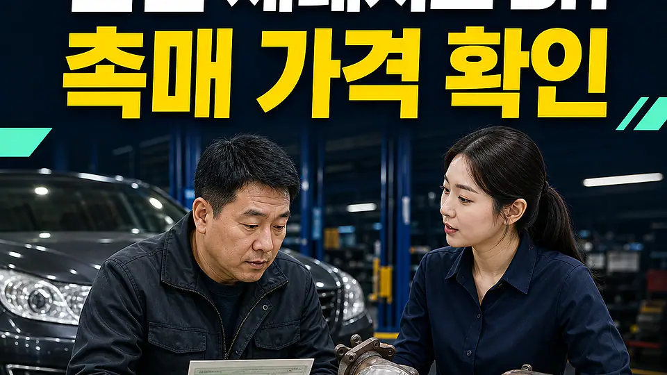 진천 제네시스 BH 촉매 가격 대조 포인트