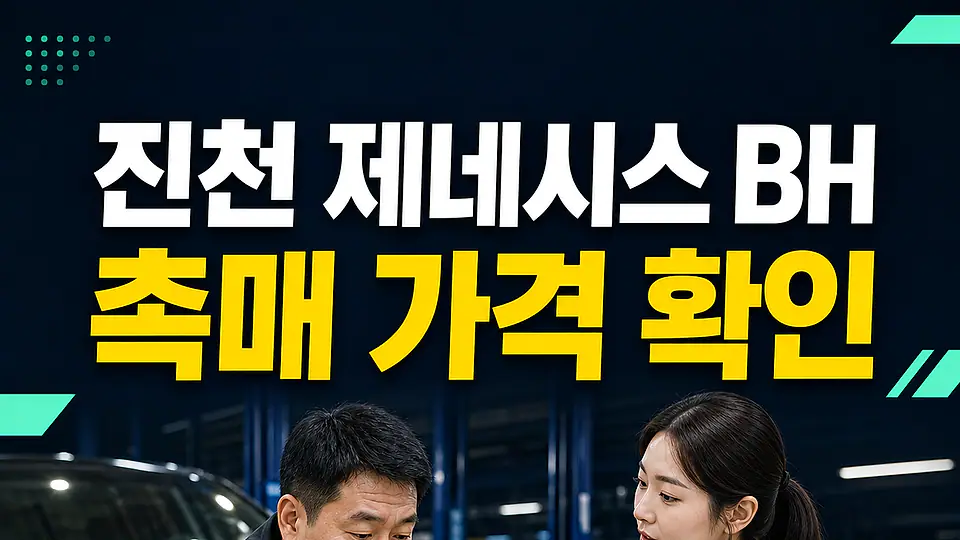 진천 제네시스 BH 촉매 가격 다음 행동