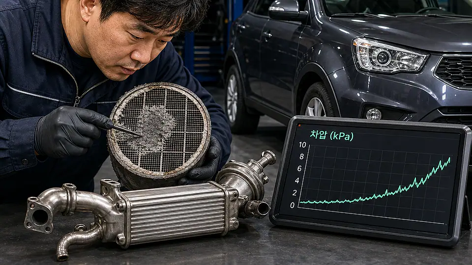 코란도 C DPF 교체 비용 핵심 대상