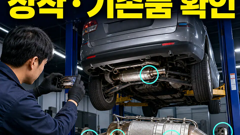 카이런 DPF 교체 비용 대조 포인트