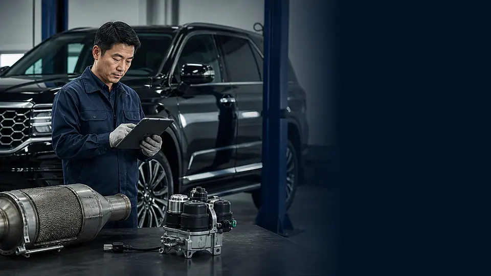 렉스턴 Y400 DPF SCR 경고 상담 준비