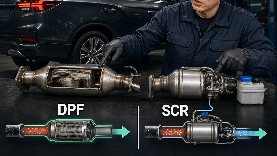 렉스턴 Y400 DPF SCR 경고 핵심 대상