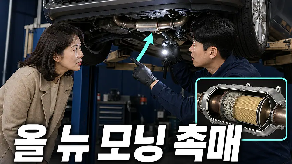 올 뉴 모닝 촉매 교체 비용 대조 포인트