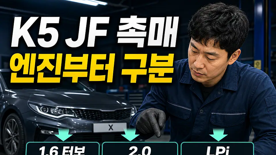 K5 JF 촉매 교체 비용 다음 행동