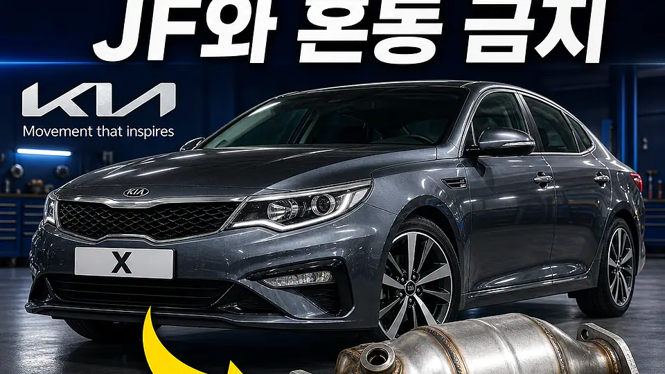 K5 1세대 TF 촉매 대조 포인트
