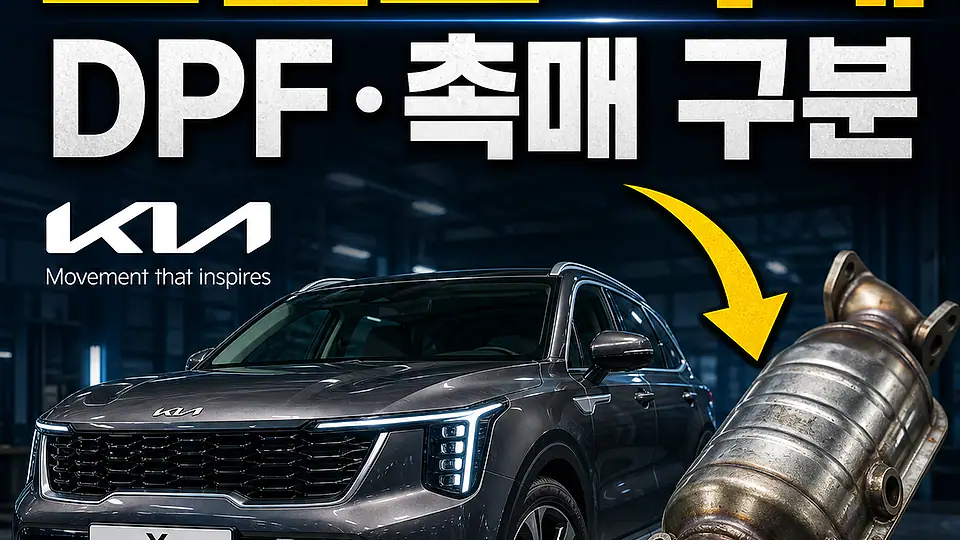 쏘렌토 촉매 대조 포인트