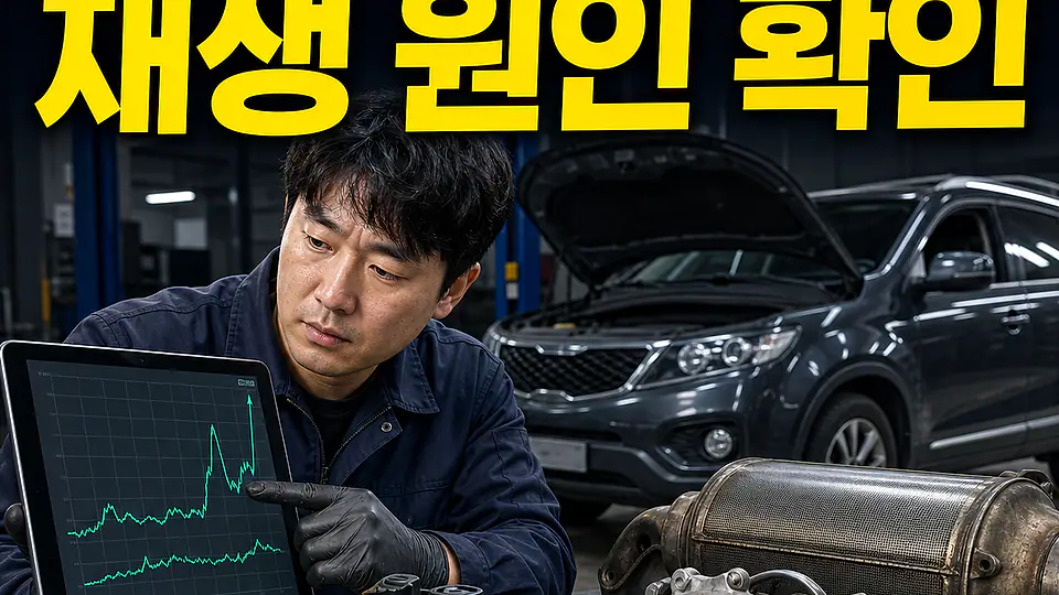 쏘렌토 R DPF 교체 비용 대조 포인트