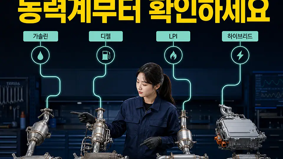 스포티지 NQ5 촉매 대조 포인트