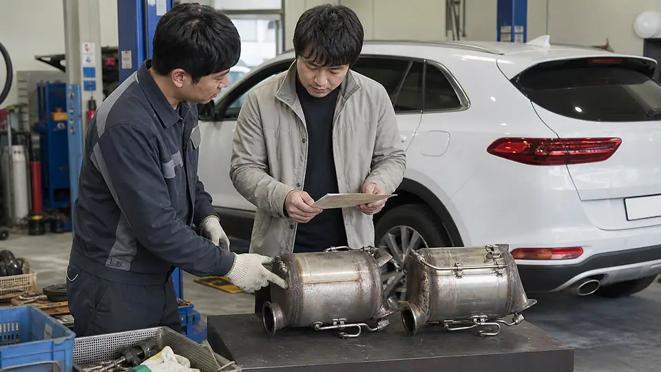 스포티지 QL DPF 교체 비용 상담 준비