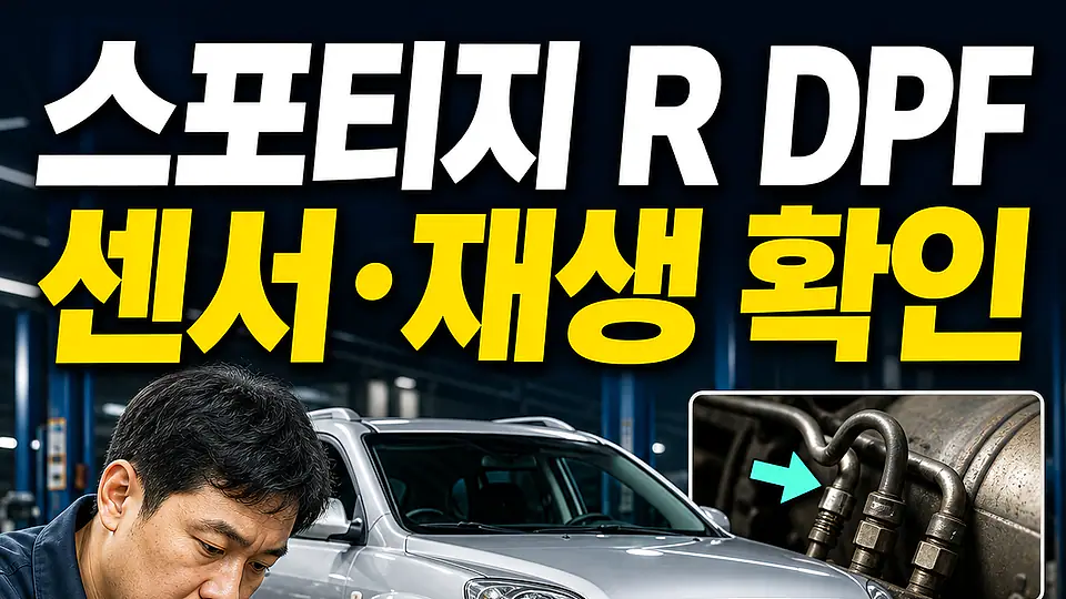 스포티지 R 촉매 교체 비용 다음 행동