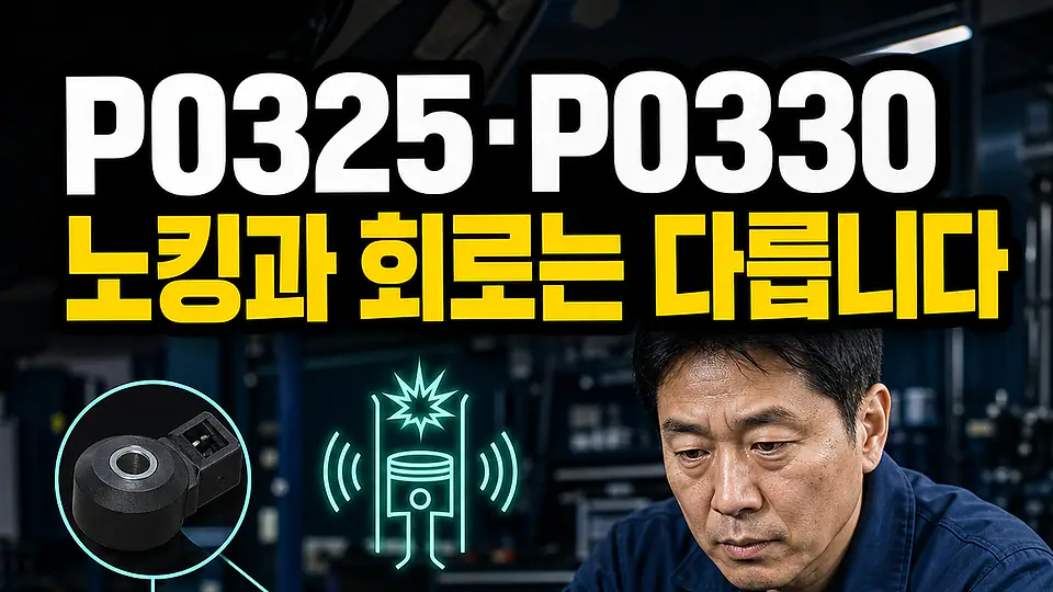 P0325 P0330 다음 행동