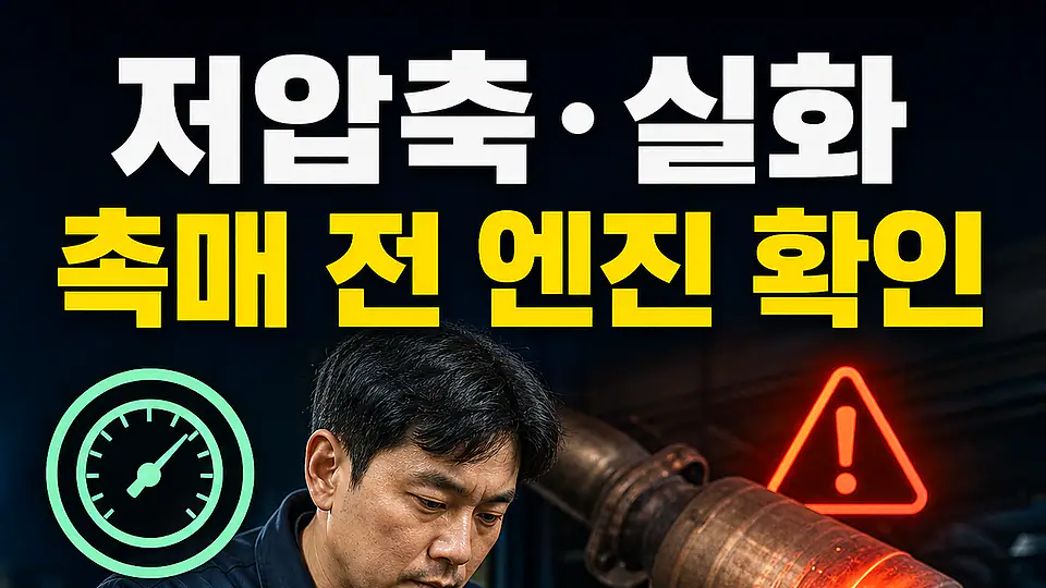 압축압력 실화 다음 행동