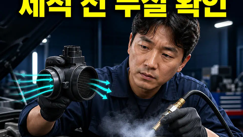 MAF 센서 P0171 대조 포인트
