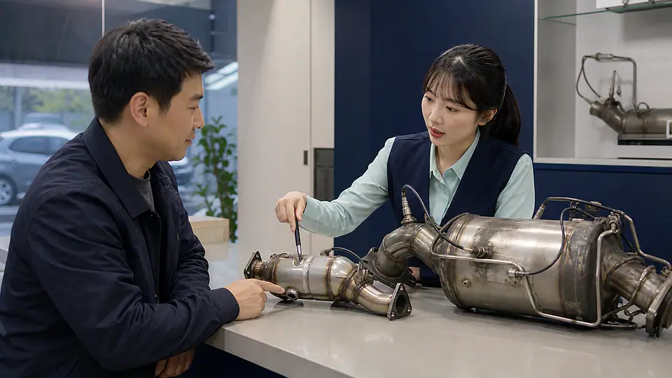 논산 쉐보레 크루즈 촉매 교환 비용 상담 준비