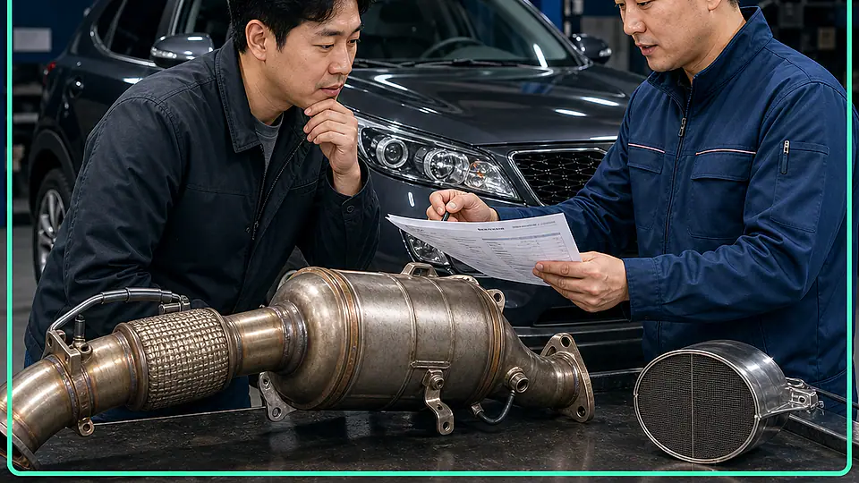 옥천 스포티지 R 촉매 교체 비용 핵심 대상