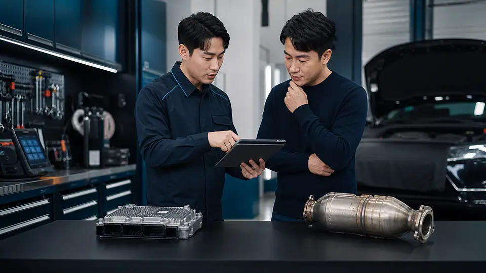 P0420 ECU 업데이트 상담 준비