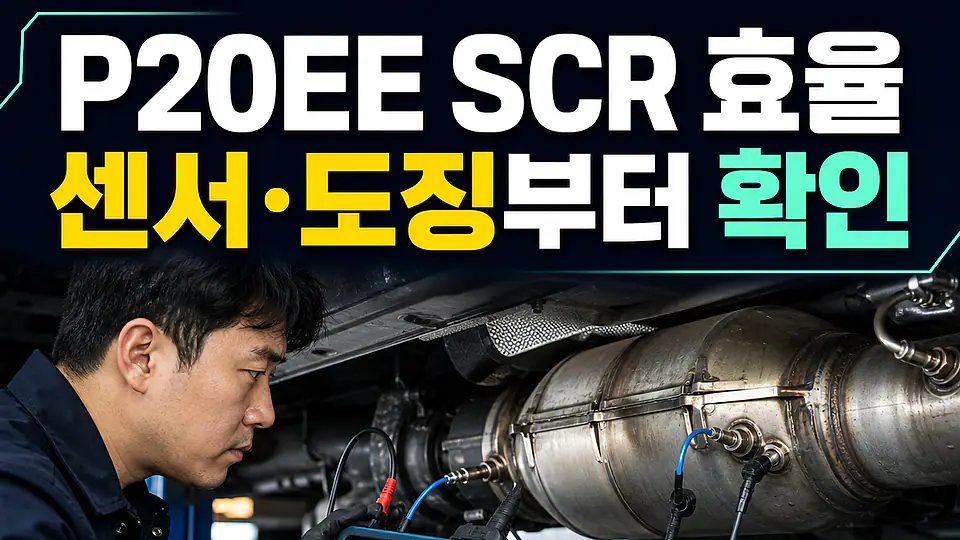 P20EE SCR 촉매 효율 다음 행동