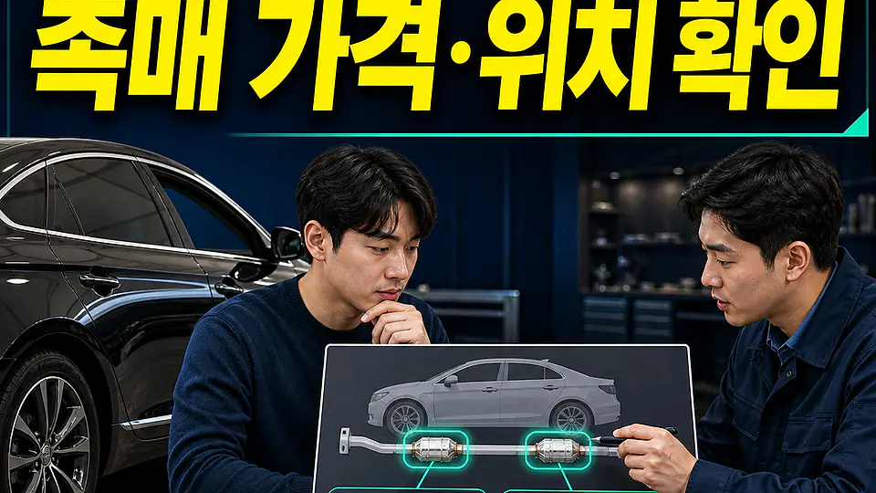 파주 그랜저 HG 촉매 가격 대조 포인트