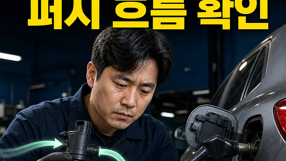 퍼지 밸브 고장 대조 포인트