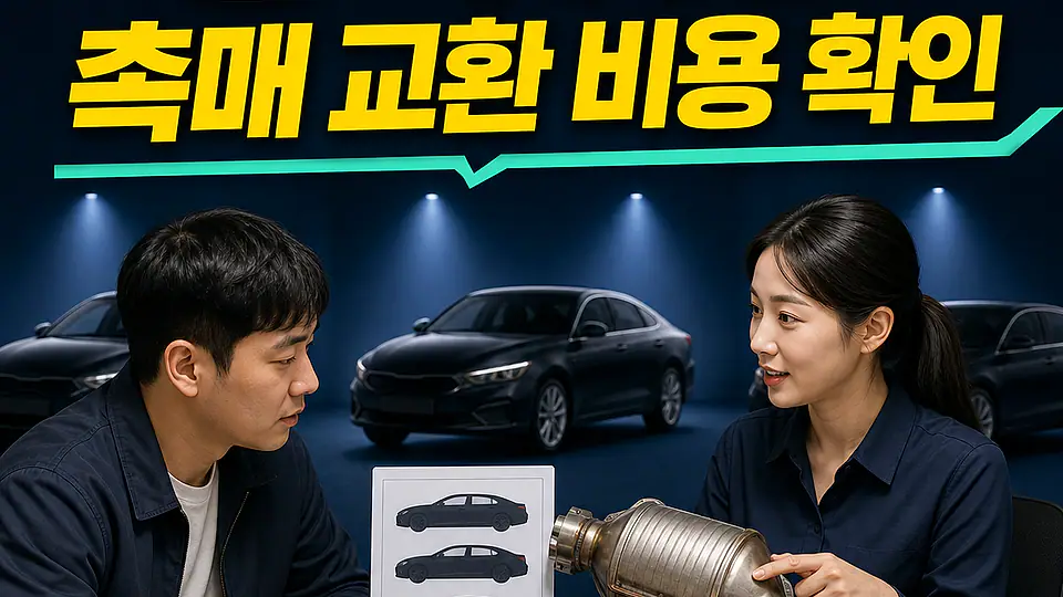 평택 K5 촉매 교환 비용 대조 포인트