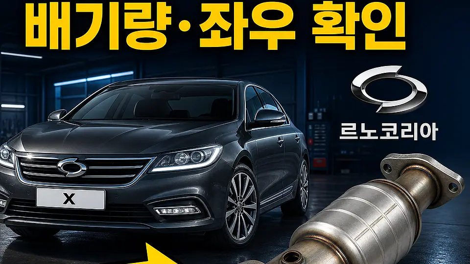 올 뉴 SM7 촉매 대조 포인트