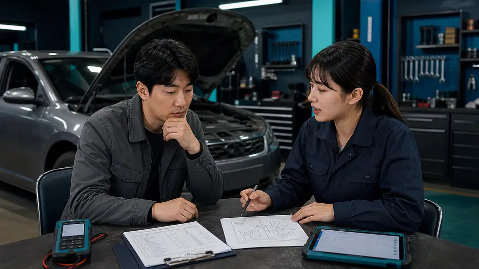 시동 반복 실패 상담 준비