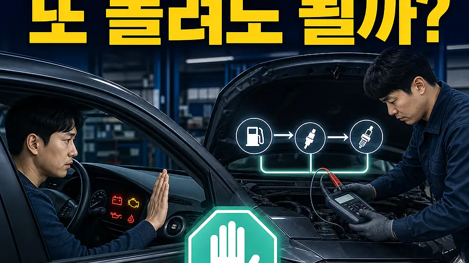 시동 반복 실패 대조 포인트