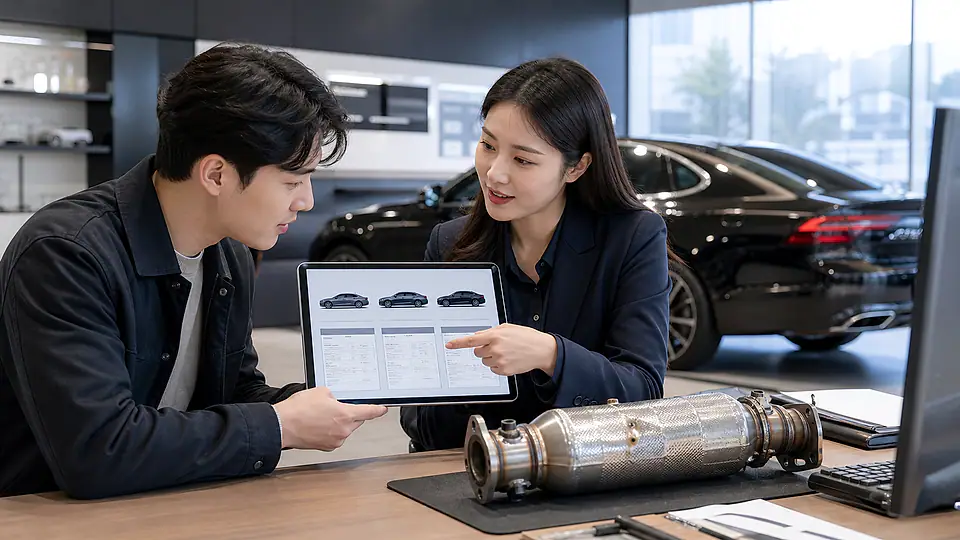 세종 K5 촉매 가격 상담 준비