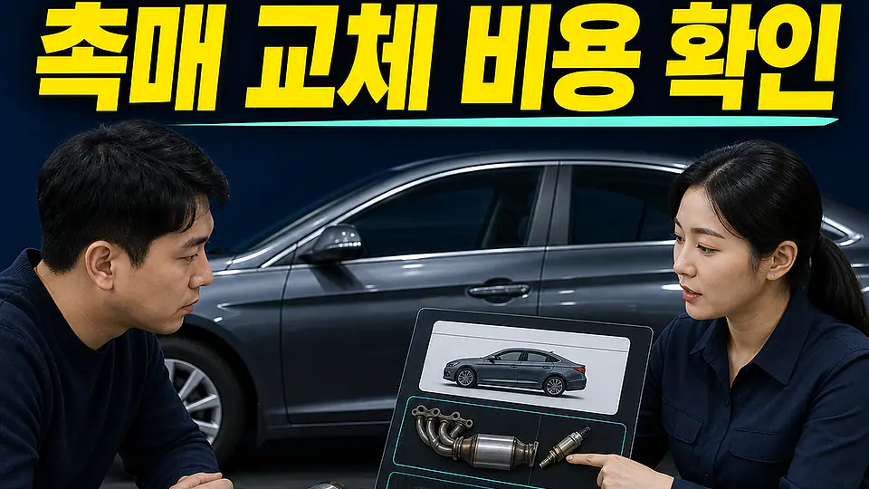 성남 LF쏘나타 촉매 교체 비용 대조 포인트