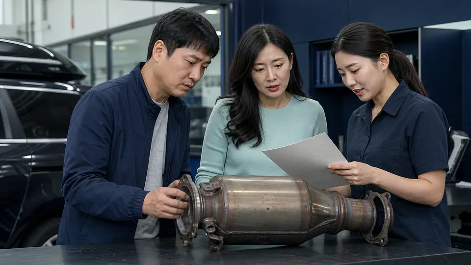 서산 올 뉴 카니발 촉매 교체 비용 상담 준비