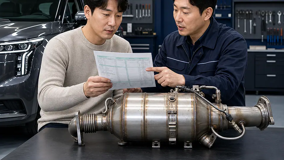 서산 올 뉴 카니발 촉매 교체 비용 핵심 대상