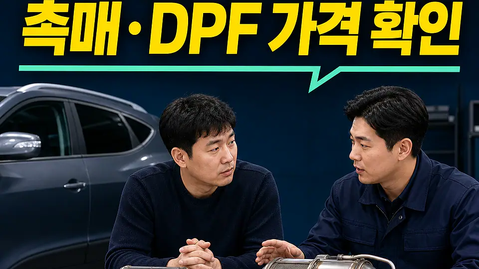 시흥 투싼 ix 촉매 가격 대조 포인트