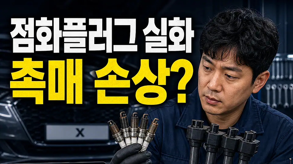 점화플러그 촉매 손상 다음 행동