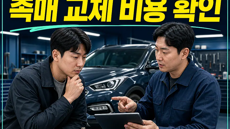 태안 싼타페 DM 촉매 교체 비용 대조 포인트