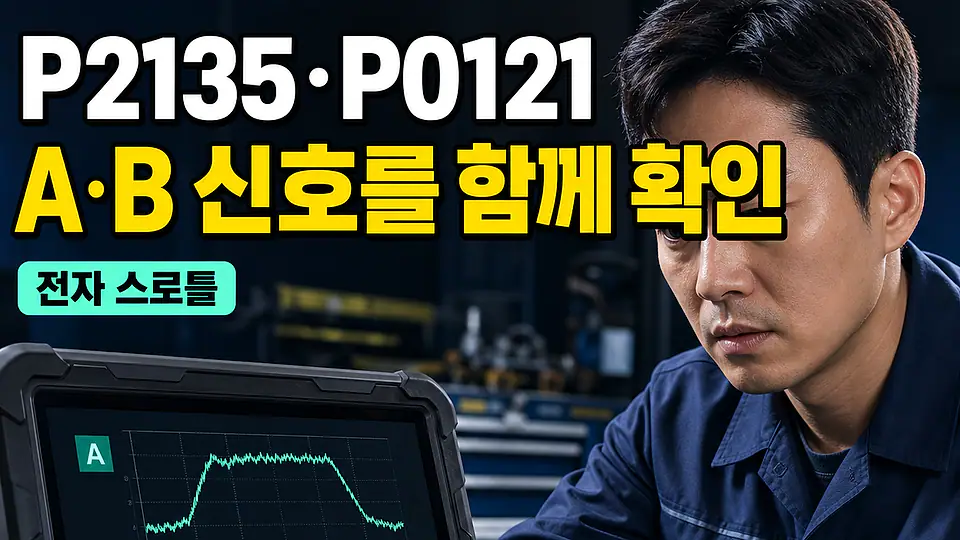 P2135 P0121 다음 행동