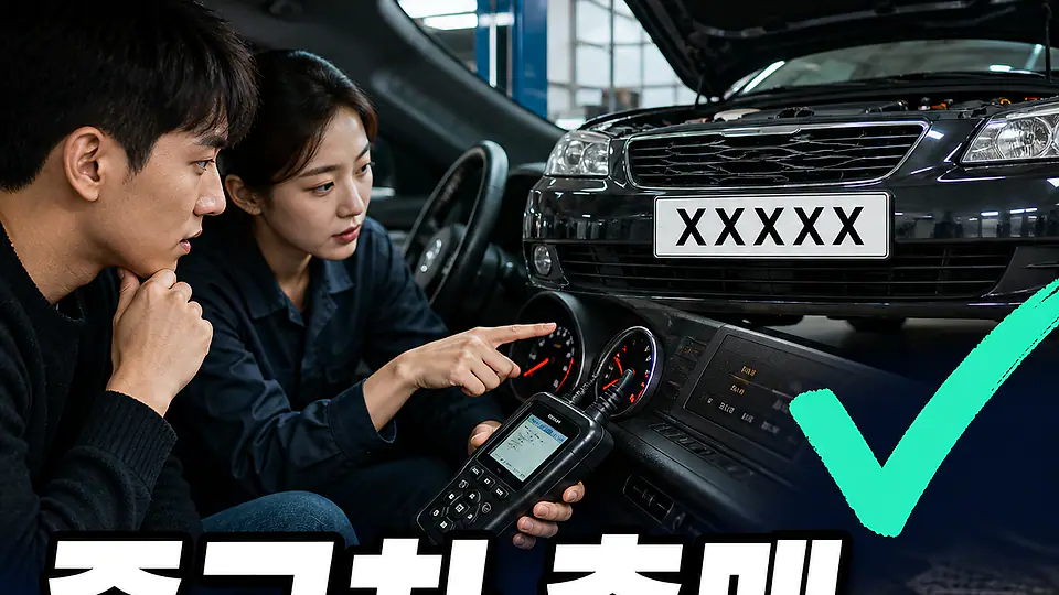 중고차 촉매 확인 다음 행동