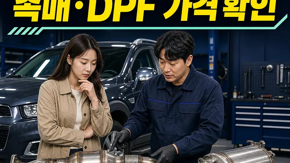 여주 캡티바 촉매 가격 대조 포인트
